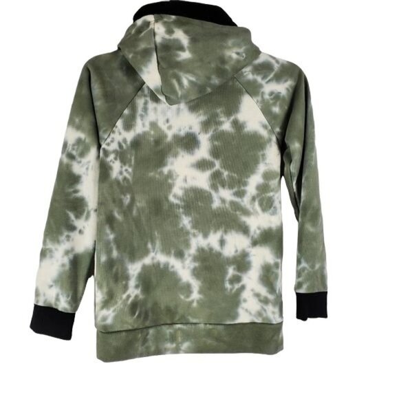 Ampersand youth world wind tie dye hoodie girl's size medium new! - Picture 2 of 6